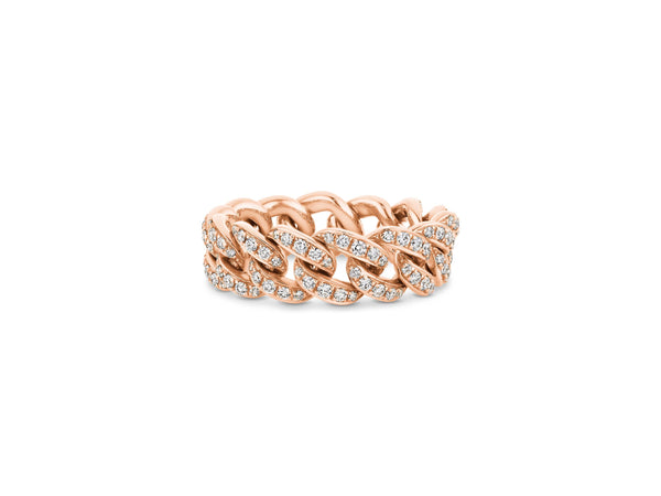 Flexible Chain Diamond Ring