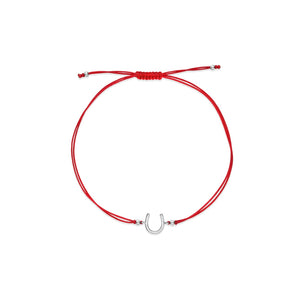 Lucky Horseshoe String Bracelet