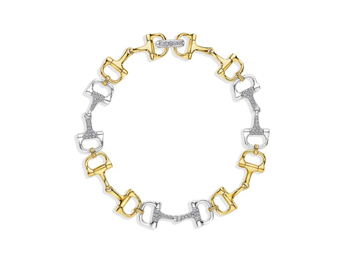 Bit of LUV™ Alternating Diamond Bracelet