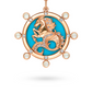 Horsea ™ - Under the Sea Turquoise Pendant