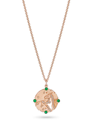 Horsea ™ - Emerald Night Star Pendant