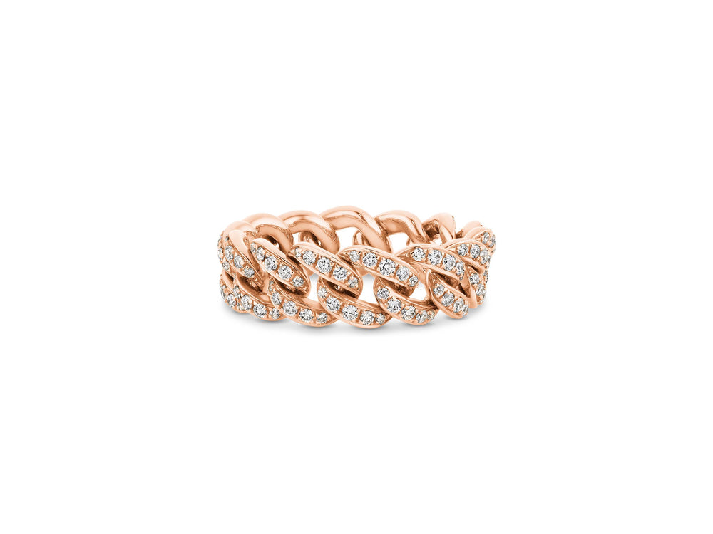 Flexible Chain Diamond Ring