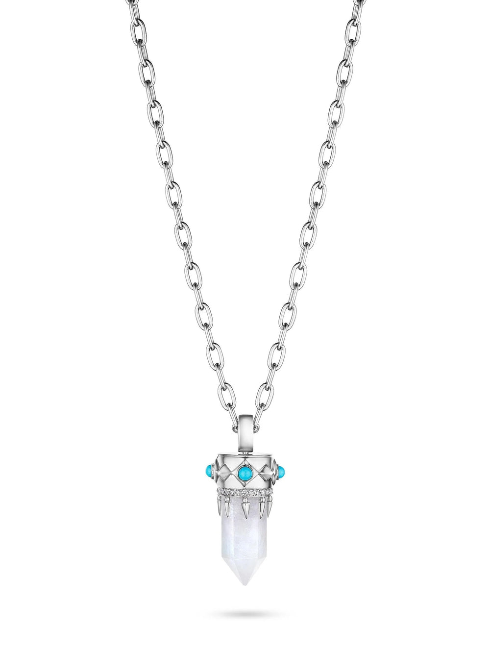 Cowgirl LUV™️ Faith Moonstone Pendant-Sample