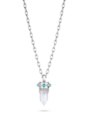 Cowgirl LUV™️ Faith Moonstone Pendant-Sample