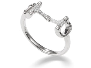 Small Bit of LUV™ Platinum Diamond Ring- Sample