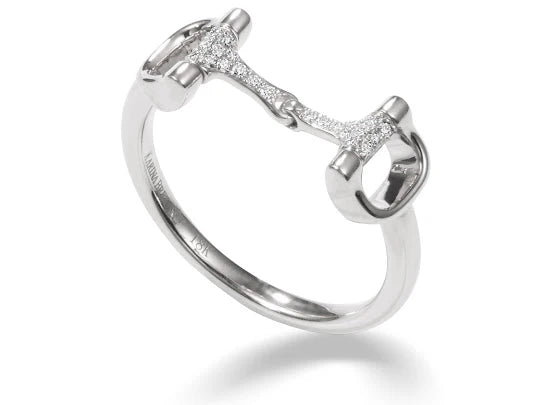 Small Bit of LUV™ Platinum Diamond Ring- Sample