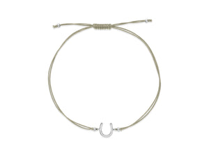 Lucky Horseshoe String Bracelet