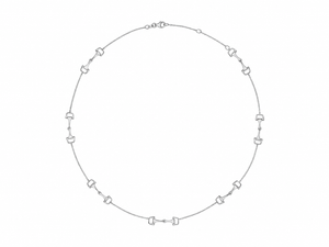 Mini Bit of LUV™️Seven Station Necklace