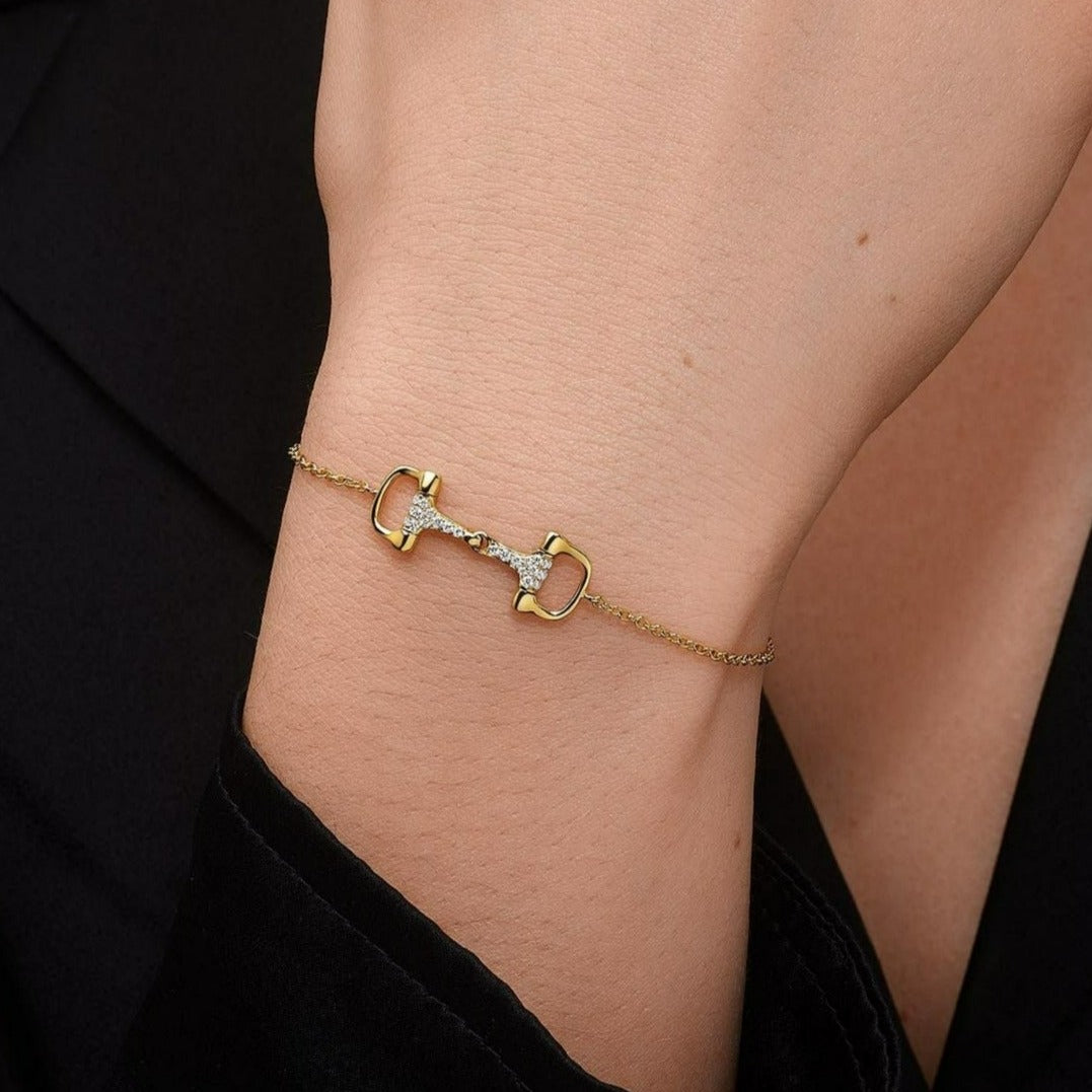 Bit of LUV™️ Diamond Chain Bracelet