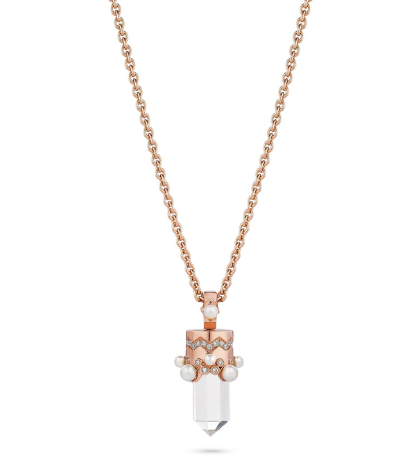 Cowgirl LUV Chance Diamond and Pearl Pendant