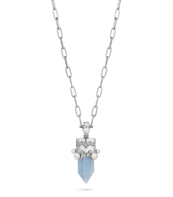 Cowgirl LUV Chance Diamond and Pearl Pendant
