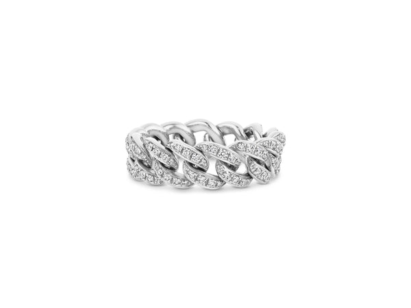 Flexible Chain Diamond Ring