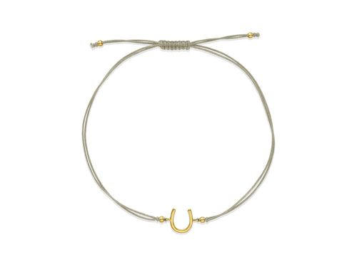 Lucky Horseshoe String Bracelet