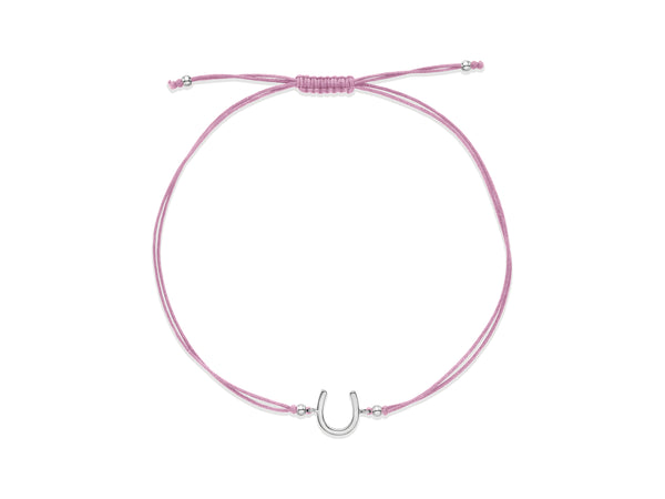 Lucky Horseshoe String Bracelet