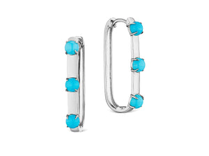 Marcy Turquoise Earrings