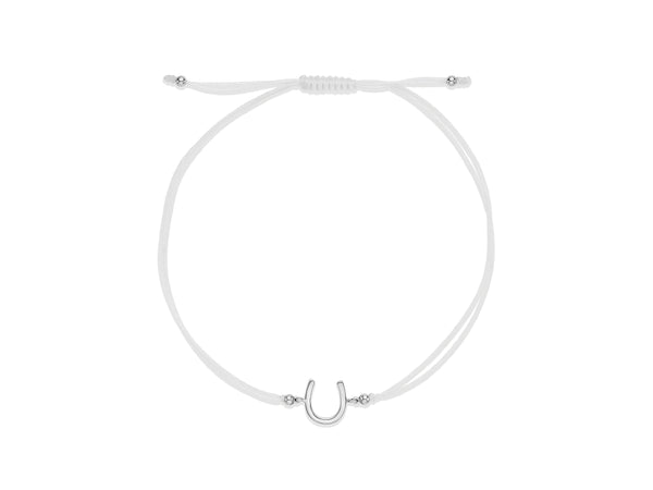 Lucky Horseshoe String Bracelet