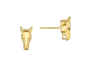 Charmed Horse Head Earrings