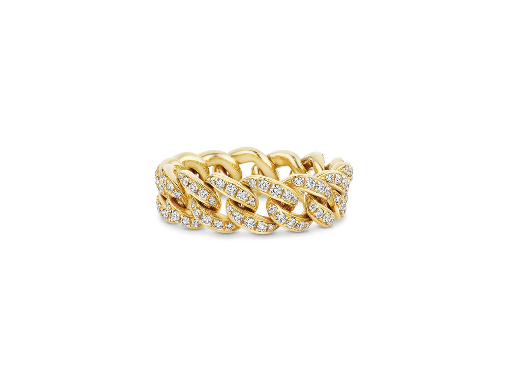 Flexible Chain Diamond Ring