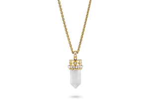 Cowgirl LUV Destiny Diamond and Pearl Pendant