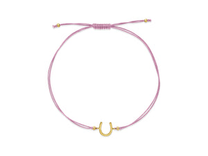 Lucky Horseshoe String Bracelet