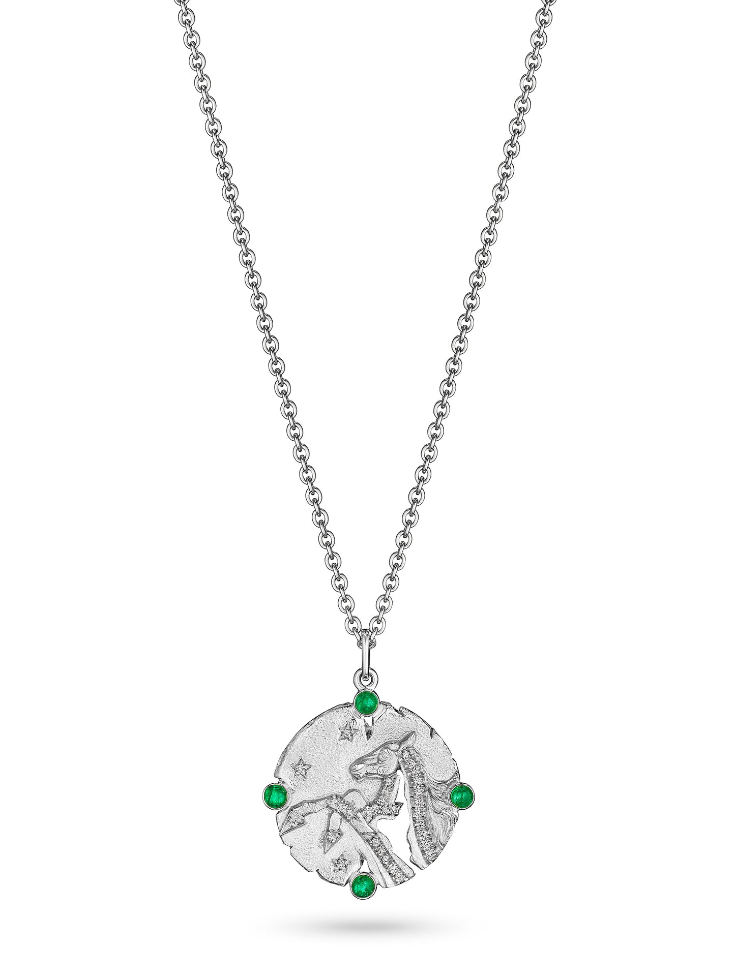 Horsea ™ - Emerald Night Star Pendant