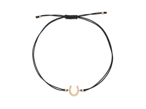 Lucky Horseshoe String Bracelet