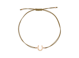 Lucky Horseshoe String Bracelet