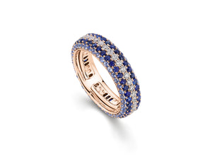 Sapphire and Diamond Ring