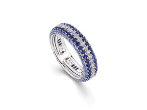 Sapphire and Diamond Ring