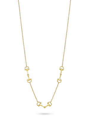 Mini Bit of LUV™️ Three Station Necklace