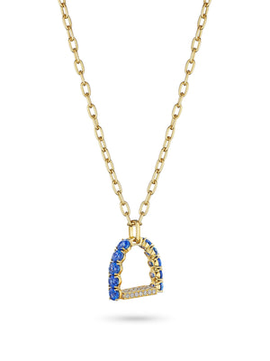 Stirr It Up™️ Pendant with Sapphires and Diamonds