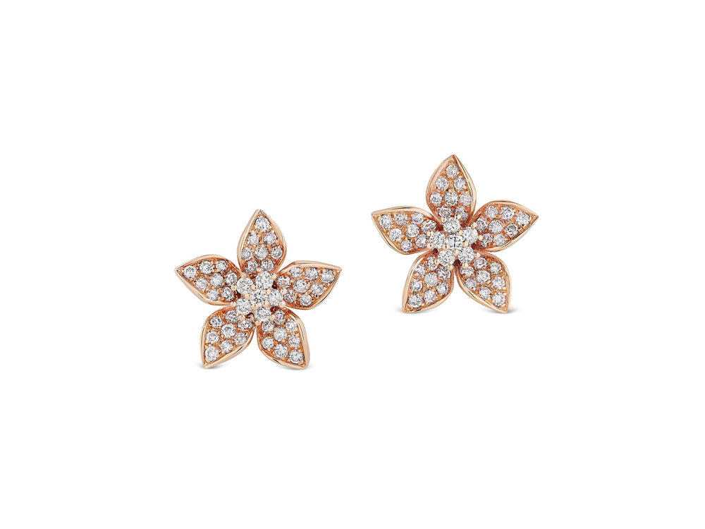 Zahara Pink Diamond Earrings