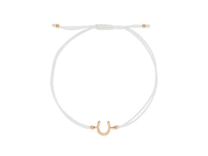 Lucky Horseshoe String Bracelet