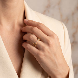 Large Bit of LUV™ Diamond Ring