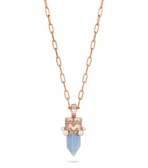 Cowgirl LUV Chance Diamond and Pearl Pendant