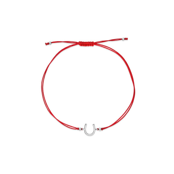 Lucky Horseshoe String Bracelet