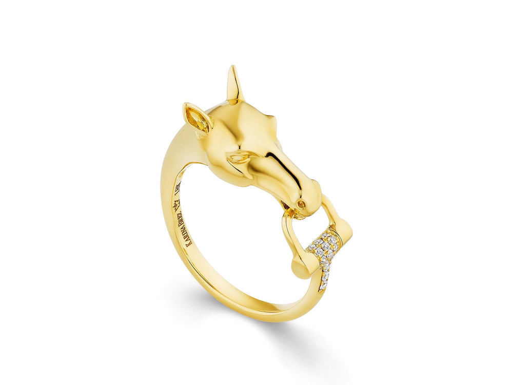 Charmed Horse™ Diamond Ring