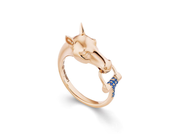 Charmed Horse™️ Sapphire Ring