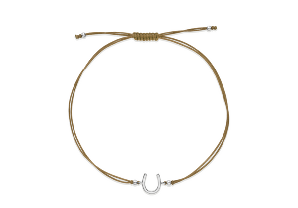 Lucky Horseshoe String Bracelet