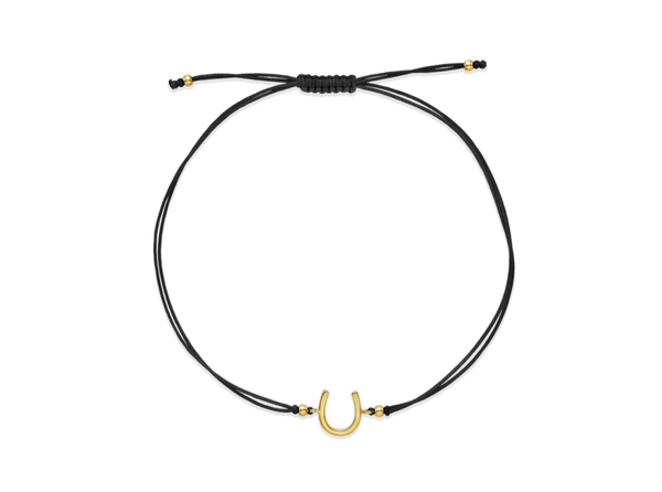 Lucky Horseshoe String Bracelet