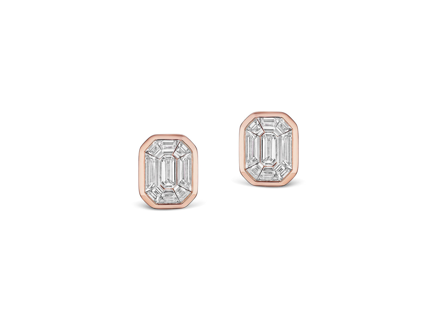 Rectangular Illusion Studs