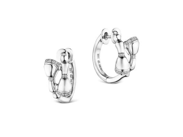 Huggable Hooves® Diamond Hoop Earrings