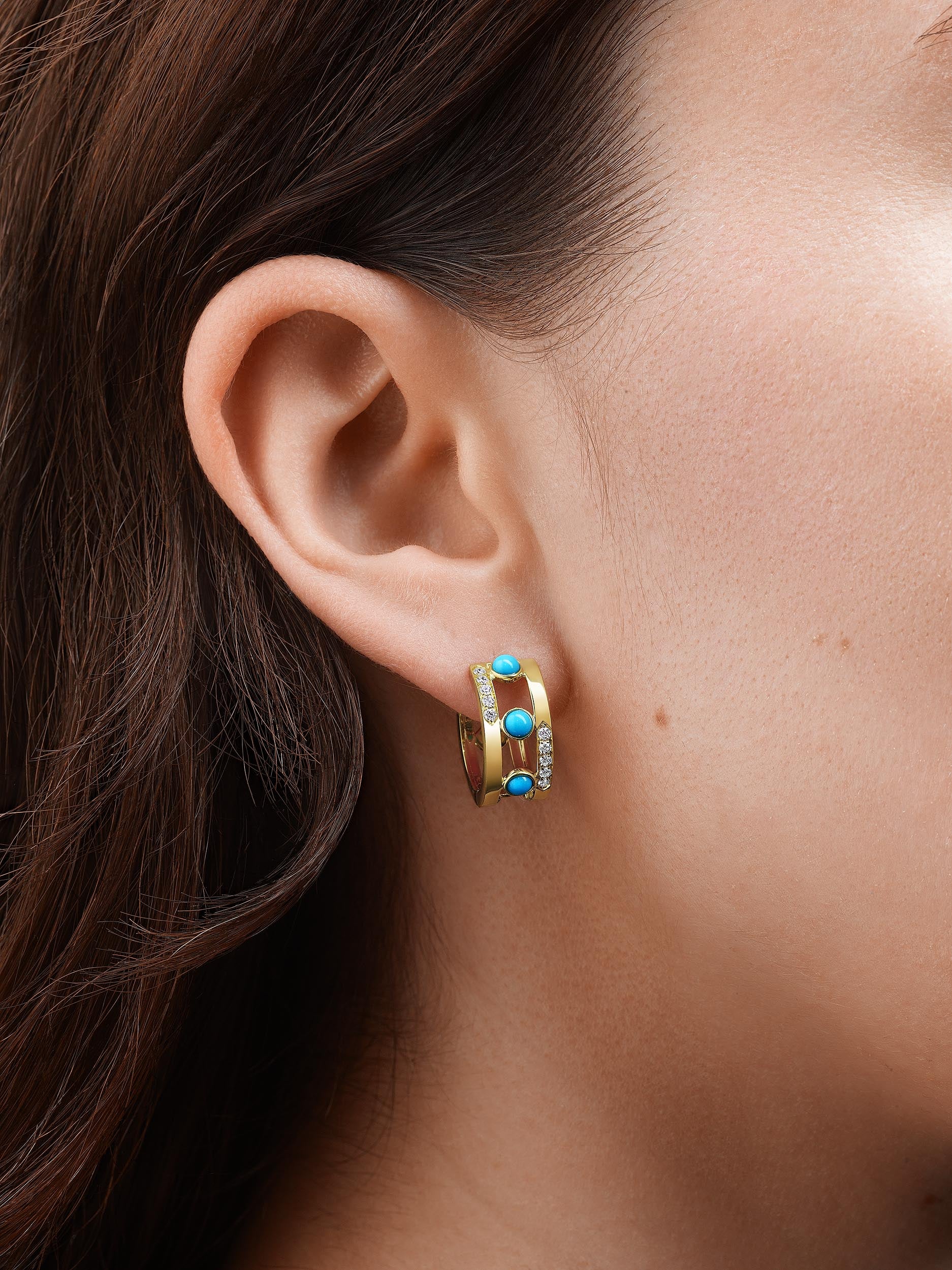 Bronze Drip Earring — Gabrielle Jewelry