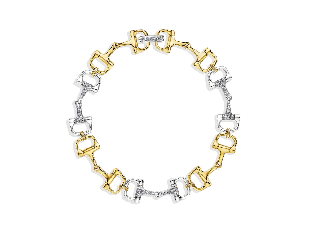 Bit of LUV™ Bracelet Two Tone