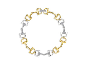 Bit of LUV™ Bracelet Two Tone