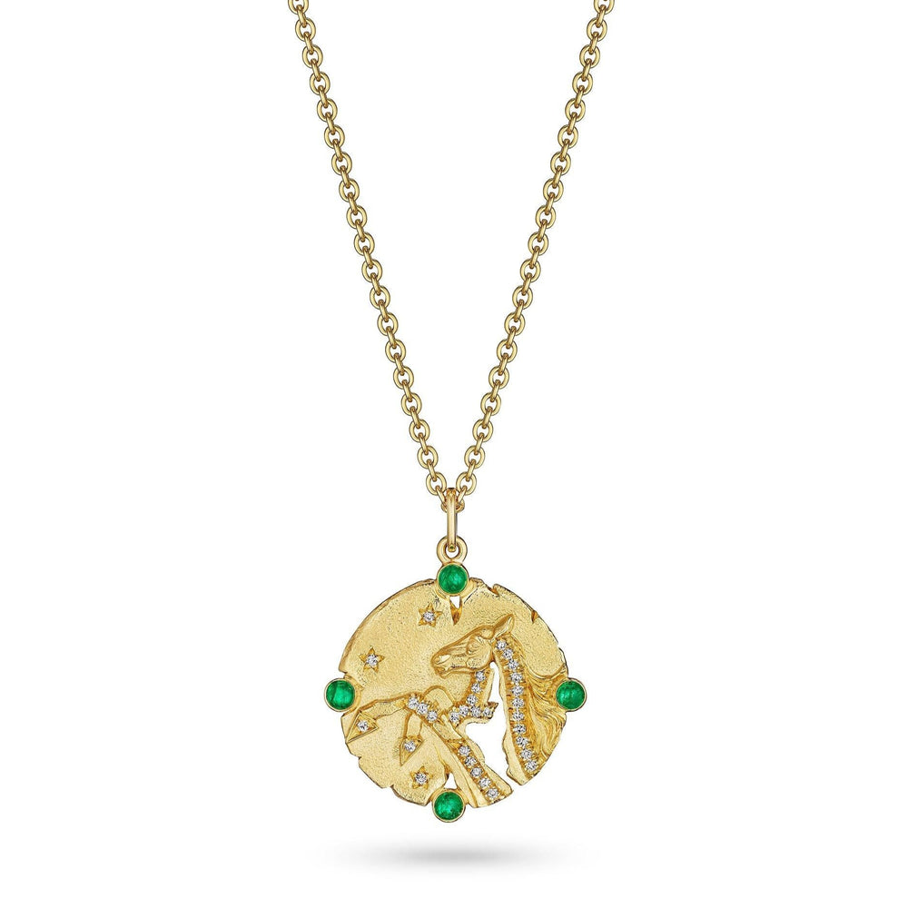 Horsea ™ - Emerald Night Star Pendant