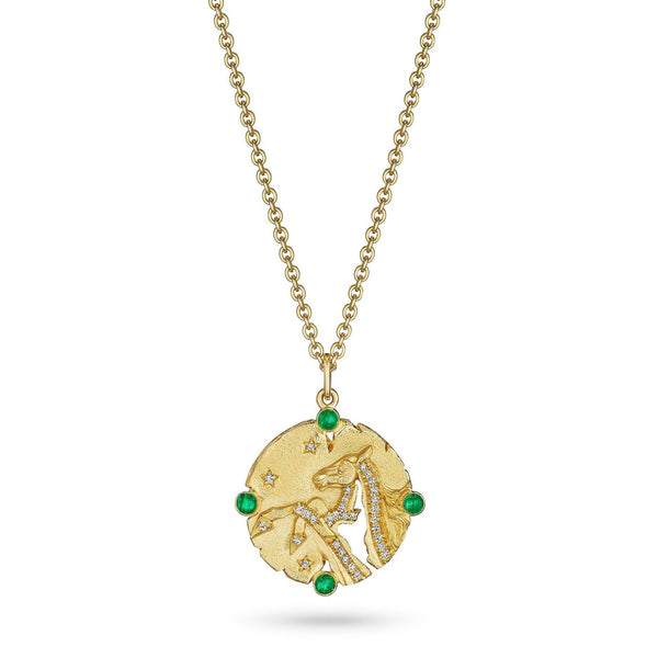 Horsea ™ - Emerald Night Star Pendant