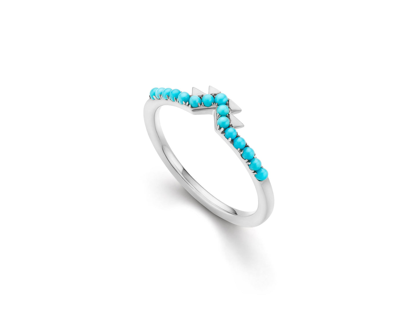 Whitney Stackable Turquoise Ring