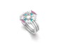 Sierra Stackable Pink Sapphire Ring