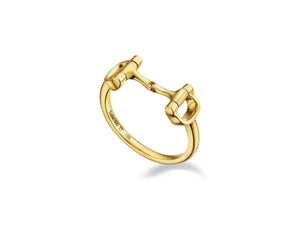 Bit of LUV™ Plain Yellow Gold Ring